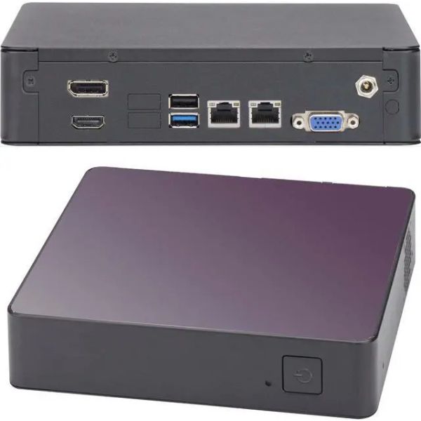 Supermicro CSE-101S Rack Behuizing Zwart (CSE-101S)