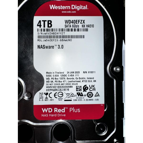 Synology DiskStation DS223J 2 Einschübe NAS-Server Leergehäuse + 8 TB (2x 4 TB) WD Red WD40EFZZ SATA 3.5 HDD Festplatten (DS223J & WD40EFZZ)