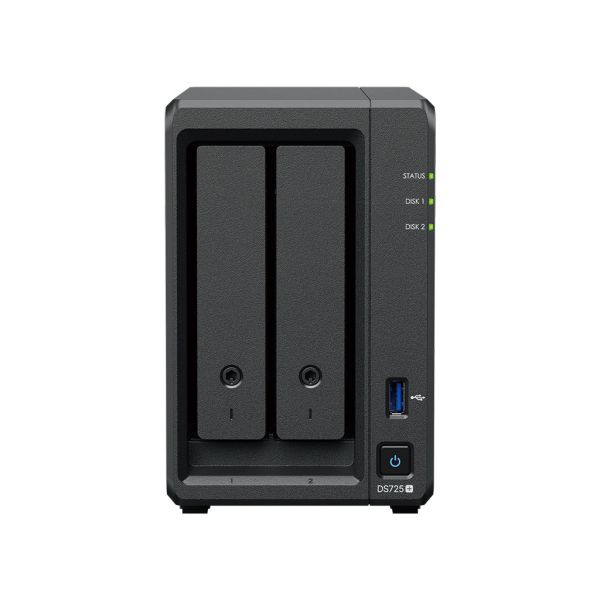 Synology DiskStation DS725+ NAS + 2x HAT3310-16T 32TB (DS725+ & HAT3310-16T)