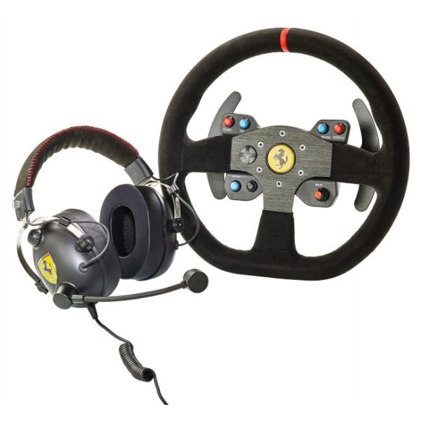 Thrustmaster Race Kit Ferrari 599xx Evo Edition With Alcantara Zwart Stuur PC, Xbox One (4160771)
