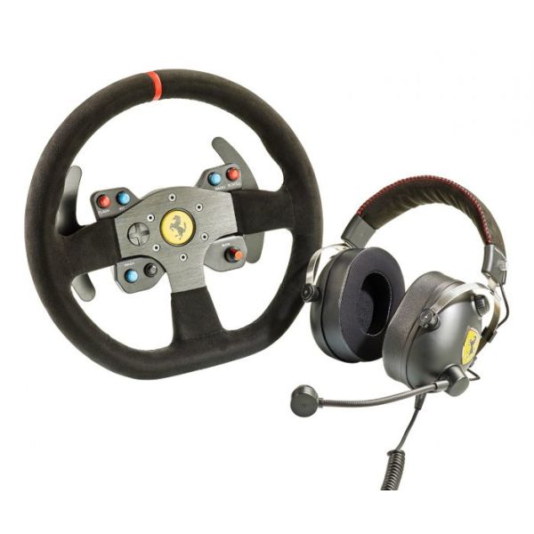 Thrustmaster Race Kit Ferrari 599xx Evo Edition With Alcantara Zwart Stuur PC, Xbox One (4160771) Thrustmaster Race Kit Ferrari 599xx Evo Edition With Alcantara Zwart Stuur PC, Xbox One (4160771)