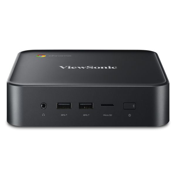 Viewsonic NMP760 PC's/werkstation Intel® Celeron® 5205U 8 GB DDR4-SDRAM 64 GB eMMC ChromeOS Mini PC Zwart (NMP760)