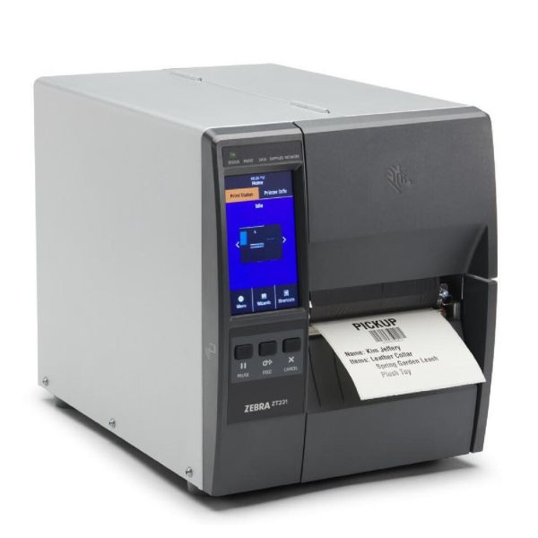 Zebra ZT231 Direct thermal / Thermal transfer POS printer - Ethernet - USB - Bluetooth - 203 dpi [NEW DAMAGED BOX] (ZT23142-T0E000FZ-NOB)