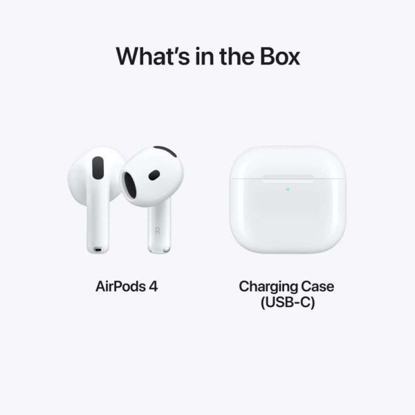 Apple AirPods 4 - White (MXP63AM/A)