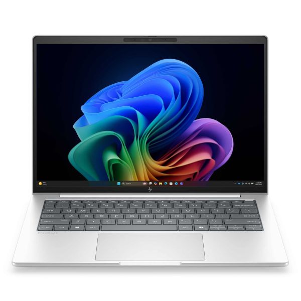 HP EliteBook 8 G2i 14 Next Gen AI PC Copilot+ PC Intel Core Ultra 5 325 Laptop 35,6 cm (14") WUXGA 16 GB DDR5-SDRAM 512 GB SSD Wi-Fi 7 (802.11be) Windows 11 Pro Zilver QWERTY (DW7K1ET#ABH)