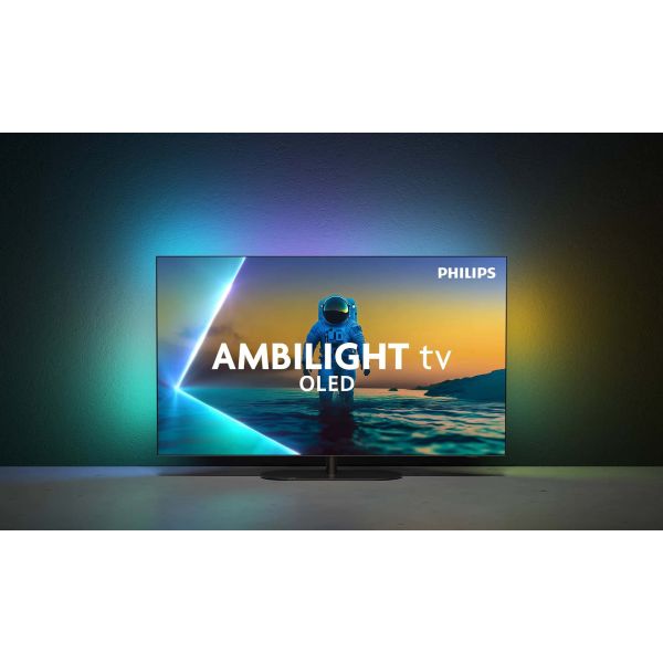 Philips Ambilight 48OLED810/12 tv 121,9 cm (48") 4K Ultra HD Smart TV Wifi Grijs (48OLED810/12) Philips Ambilight 48OLED810/12 tv 121,9 cm (48") 4K Ultra HD Smart TV Wifi Grijs (48OLED810/12)