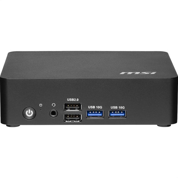 MSI Cubi NUC TWG N250 BB USFF Zwart Intel SoC BGA 1264 3,8 GHz (936-B21211-002)