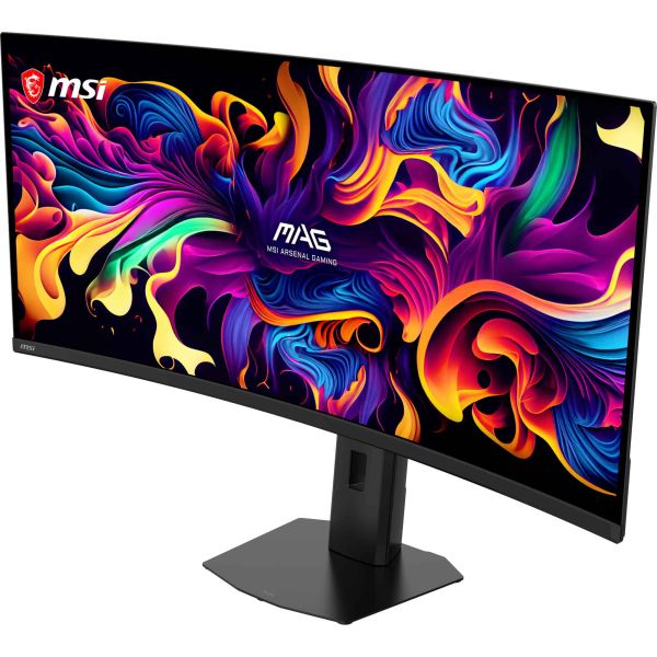 MSI MAG 341CQP QD-OLED X28 computer monitor 86,4 cm (34") 3440 x 1440 Pixels UltraWide Quad HD Zwart (9S6-3DE39T-001) MSI MAG 341CQP QD-OLED X28 computer monitor 86,4 cm (34") 3440 x 1440 Pixels UltraWide Quad HD Zwart (9S6-3DE39T-001)