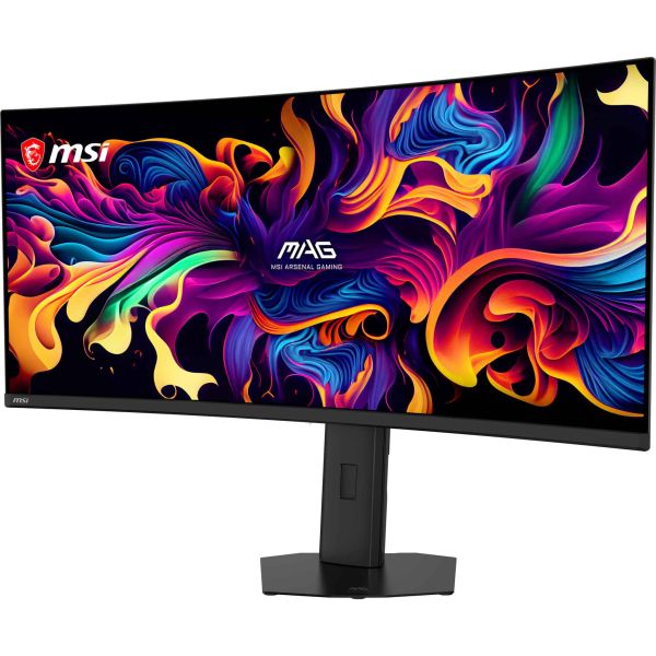 MSI MAG 341CQP QD-OLED X28 computer monitor 86,4 cm (34") 3440 x 1440 Pixels UltraWide Quad HD Zwart (9S6-3DE39T-001) MSI MAG 341CQP QD-OLED X28 computer monitor 86,4 cm (34") 3440 x 1440 Pixels UltraWide Quad HD Zwart (9S6-3DE39T-001)