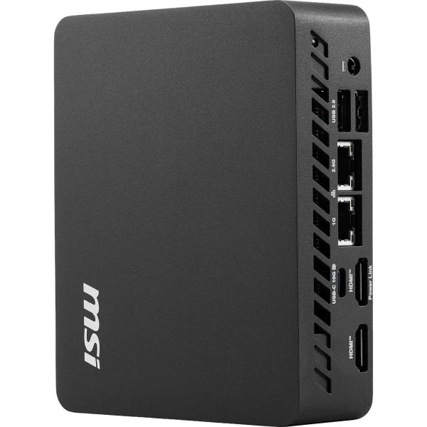 MSI Cubi NUC TWG-014EU Intel® N N250 8 GB DDR5-SDRAM 128 GB SSD Windows 11 Pro Mini PC Zwart (9S6-B21211-014) MSI Cubi NUC TWG-014EU Intel® N N250 8 GB DDR5-SDRAM 128 GB SSD Windows 11 Pro Mini PC Zwart (9S6-B21211-014)