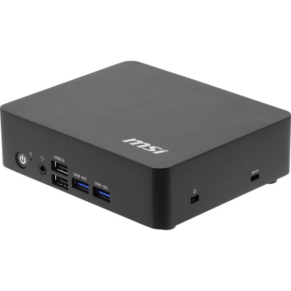MSI Cubi NUC TWG-014EU Intel® N N250 8 GB DDR5-SDRAM 128 GB SSD Windows 11 Pro Mini PC Zwart (9S6-B21211-014) MSI Cubi NUC TWG-014EU Intel® N N250 8 GB DDR5-SDRAM 128 GB SSD Windows 11 Pro Mini PC Zwart (9S6-B21211-014)