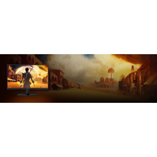 AOC G4 23.6" VA FHD 180Hz computer monitor 59,9 cm (23.6") 1920 x 1080 Pixels Full HD LCD Zwart, Rood (C24G42FE) AOC G4 23.6" VA FHD 180Hz computer monitor 59,9 cm (23.6") 1920 x 1080 Pixels Full HD LCD Zwart, Rood