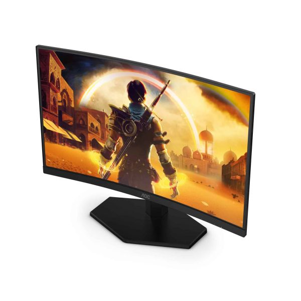 AOC G4 23.6" VA FHD 180Hz computer monitor 59,9 cm (23.6") 1920 x 1080 Pixels Full HD LCD Zwart, Rood (C24G42FE) AOC G4 23.6" VA FHD 180Hz computer monitor 59,9 cm (23.6") 1920 x 1080 Pixels Full HD LCD Zwart, Rood