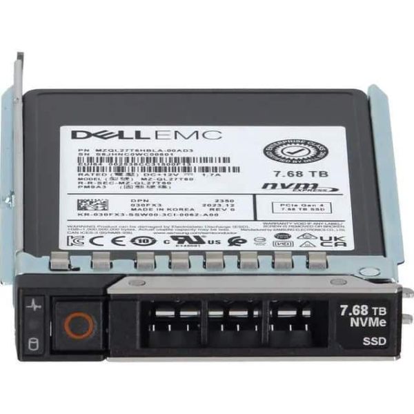 Dell 7.68TB NVMe Read Intensive SSD (30FX3)