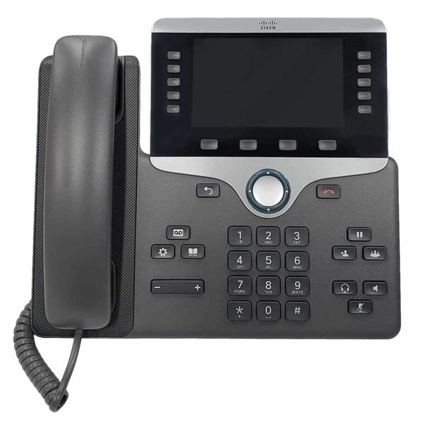 Cisco 8861 Multiplatform IP-telefoon met Power Cube (CP-8861-3PW-NA-K9)