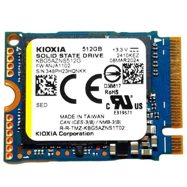 Dell MPN6R Kioxia KBG50ZNS512G 512GB M.2 NVMe (MPN6R)