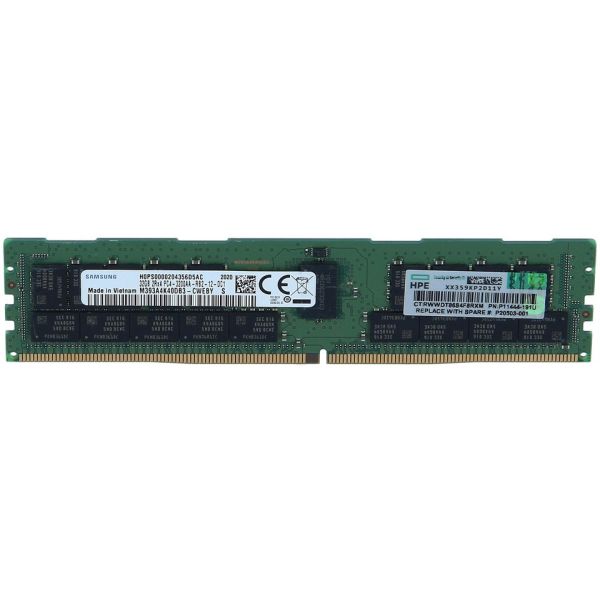 HP 32GB PC4-25600 DDR4-3200MHz RDIMM Geheugenmodule (P07646-B21-T2)