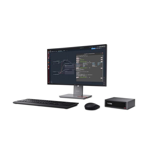 Lenovo ThinkStation PGX GB10 128 GB LPDDR5x-SDRAM 4 TB SSD DGX OS Mini Tower Mini PC Zwart (30KL000AIE) Lenovo ThinkStation PGX GB10 128 GB LPDDR5x-SDRAM 4 TB SSD DGX OS Mini Tower Mini PC Zwart (30KL000AIE)