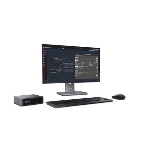 Lenovo ThinkStation PGX GB10 128 GB LPDDR5x-SDRAM 4 TB SSD DGX OS Mini Tower Mini PC Zwart (30KL000AIE)