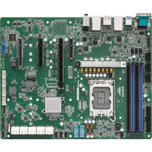 ASRock Rack W680D4U Server Moederbord LGA1700 Intel W680 (W680D4U)