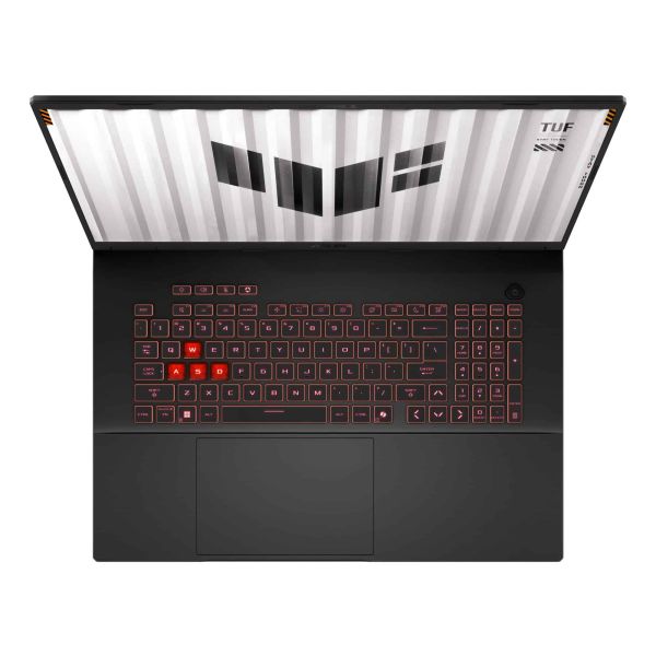 ASUS TUF Gaming A18 FA808UH-S8095W AMD Ryzen™ 7 260 Laptop 45,7 cm (18") WUXGA 16 GB DDR5-SDRAM 512 GB SSD NVIDIA GeForce RTX 5050 Wi-Fi 6E (802.11ax) Windows 11 Home Belgisch Zwart, Grijs (90NR0NM1-M00570)