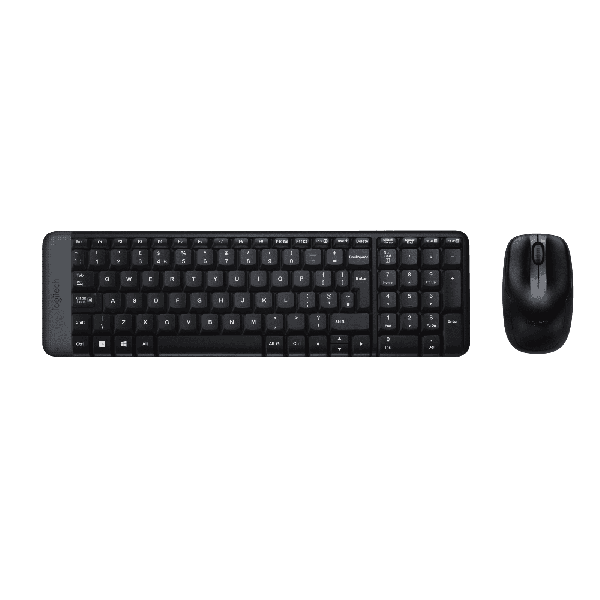 Logitech Wireless Combo MK220 Draadloos Toetsenbord en Muis (920-003159)