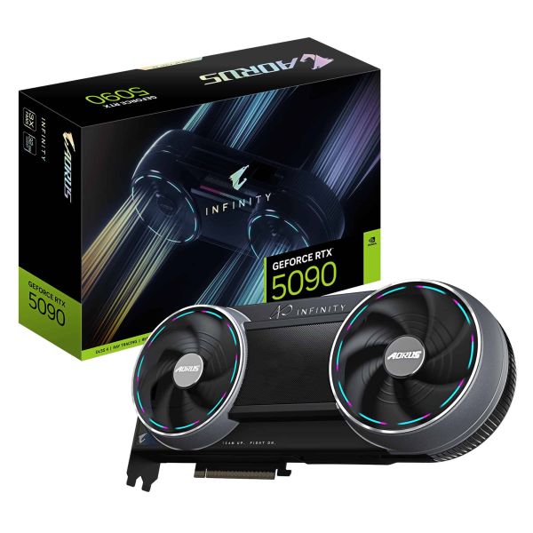 GIGABYTE AORUS GeForce RTX 5090 INFINITY 32G NVIDIA 32 GB GDDR7 (GV-N5090AORUS IF-32GD)
