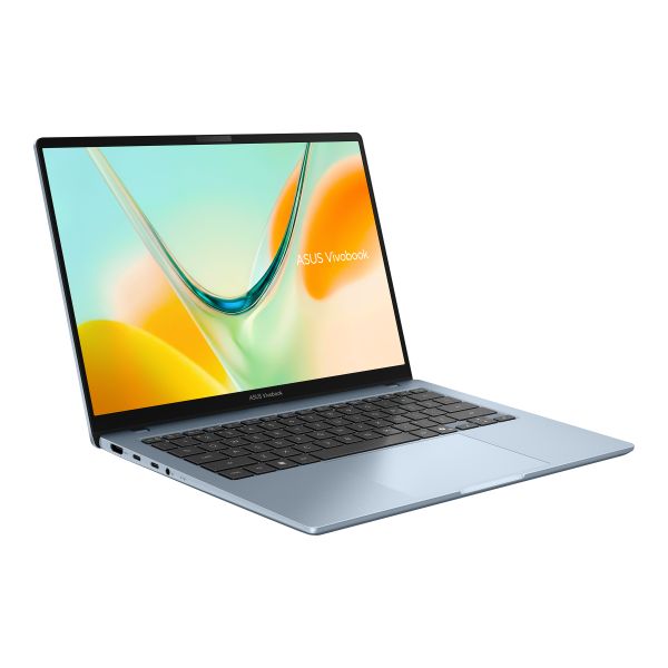 ASUS Vivobook S14 S5408QA-TM341W Copilot+ PC Snapdragon X1-26-101 Laptop 35,6 cm (14") WUXGA 8 GB LPDDR5x-SDRAM 256 GB SSD Wi-Fi 6E (802.11ax) Windows 11 Home Blauw QWERTY Nederlands (90NB19B1-M00ST0)