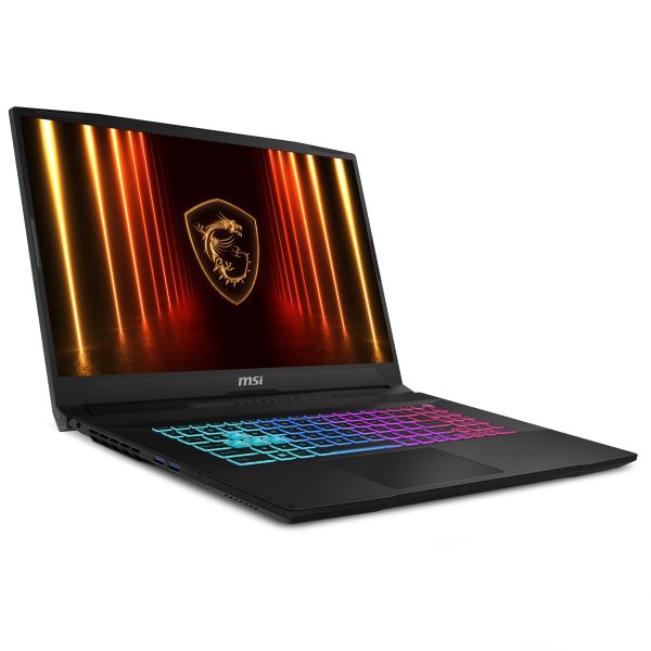 MSI Katana 17 HX B14WFK-279NL Intel® Core™ i7 i7-14650HX Laptop 43,9 cm (17.3") Full HD 16 GB DDR5-SDRAM 512 GB SSD NVIDIA GeForce RTX 5060 Wi-Fi 6E (802.11ax) Windows 11 Home Zwart (9S7-17L791-279) MSI Katana 17 HX B14WFK-279NL Intel® Core™ i7 i7-14650HX Laptop 43,9 cm (17.3") Full HD 16 GB DDR5-SDRAM 512 GB SSD NVIDIA GeForce RTX 5060 Wi-Fi 6E (802.11ax) Windows 11 Home Zwart (9S7-17L791-279)