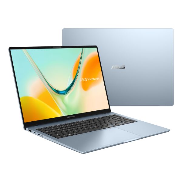 ASUS Vivobook S16 S5608QA-MB367W Copilot+ PC Snapdragon Laptop 40,6 cm (16") WUXGA 8 GB LPDDR5x-SDRAM 256 GB SSD Wi-Fi 6E (802.11ax) Windows 11 Home Blauw QWERTY Nederlands (90NB19C3-M00RW0)