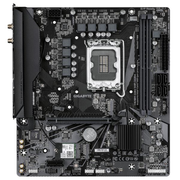 GIGABYTE H610M D3H WIFI DDR4 moederbord Intel H610 LGA 1700 micro ATX (H610M D3H WIFI DDR4) GIGABYTE H610M D3H WIFI DDR4 moederbord Intel H610 LGA 1700 micro ATX (H610M D3H WIFI DDR4)