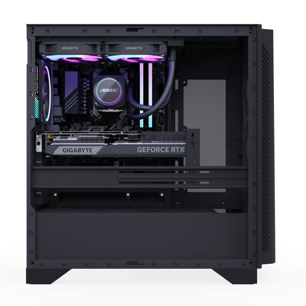 GIGABYTE AP5A7N7T-5102​ AMD Ryzen™ 7 9800X3D 32 GB DDR5-SDRAM 2 TB SSD NVIDIA GeForce RTX 5070 Ti Windows 11 Home Desktop PC Zwart (AP5A7N7T-5102)