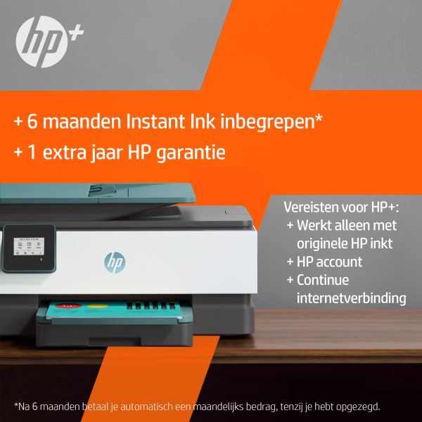HP OfficeJet 8015e Draadloos All-in-One Kleur Printer, Instant Ink; Dubbelzijdig printen (228F9B#629) HP OfficeJet 8015e Draadloos All-in-One Kleur Printer, Instant Ink; Dubbelzijdig printen (228F9B#629)