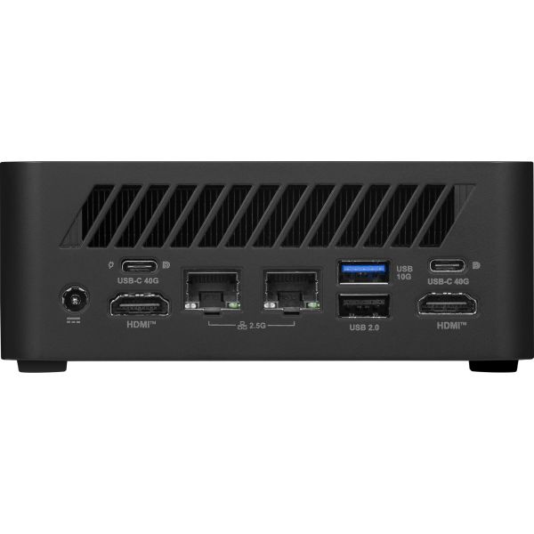 MSI Cubi AI 8M-008BEU USFF Zwart 8645HS AMD SoC 5 GHz Ingebouwde luidsprekers (936-B03221-008) MSI Cubi AI 8M-008BEU USFF Zwart 8645HS AMD SoC 5 GHz Ingebouwde luidsprekers (936-B03221-008)