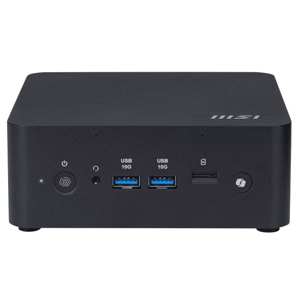 MSI Cubi NUC AI+ 2MG-007EU Copilot+ PC Intel Core Ultra 9 288V 32 GB LPDDR5x-SDRAM 1 TB SSD Windows 11 Pro Mini PC Zwart (9S6-B20611-007) MSI Cubi NUC AI+ 2MG-007EU Copilot+ PC Intel Core Ultra 9 288V 32 GB LPDDR5x-SDRAM 1 TB SSD Windows 11 Pro Mini PC Zwart (9S6-B20611-007)