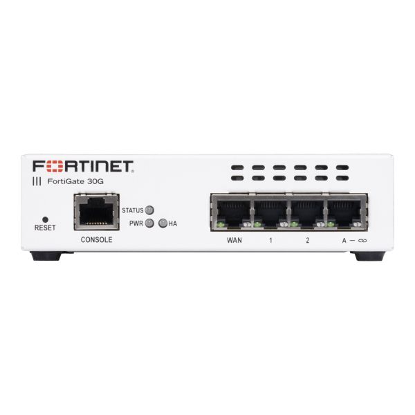 Fortinet FortiGate-30G HW plus 5Y FortiCare Premium and FortiGuard Unified Threat Protection (UTP) (FG-30G-BDL-950-60-EU) (FG-30G-BDL-950-60-EU)