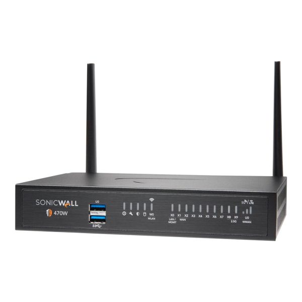 SonicWall TZ470 Wireless-AC Firewall (INTL) (03-SSC-1362)
