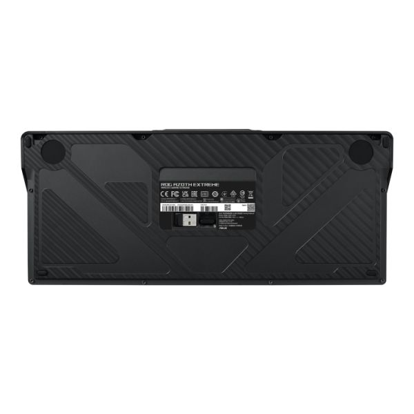 ASUS ROG Azoth Extreme toetsenbord Gamen USB + RF Wireless + Bluetooth QWERTY Engels Zwart (90MP03MA-BKUA01)