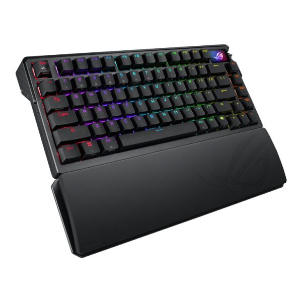 ASUS ROG Azoth Extreme toetsenbord Gamen USB + RF Wireless + Bluetooth QWERTY Engels Zwart (90MP03MA-BKUA01)