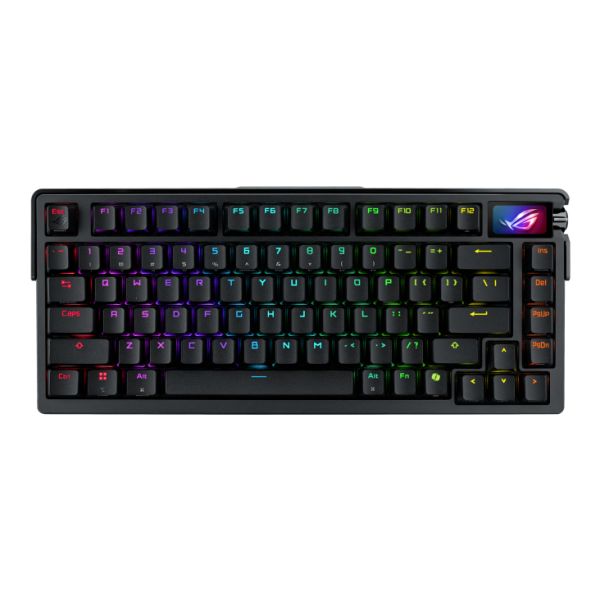 ASUS ROG Azoth Extreme toetsenbord Gamen USB + RF Wireless + Bluetooth QWERTY Engels Zwart (90MP03MA-BKUA01)