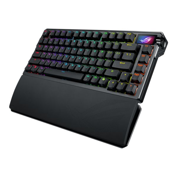 ASUS ROG Azoth Extreme toetsenbord Gamen USB + RF Wireless + Bluetooth QWERTY Engels Zwart (90MP03MA-BKUA01)