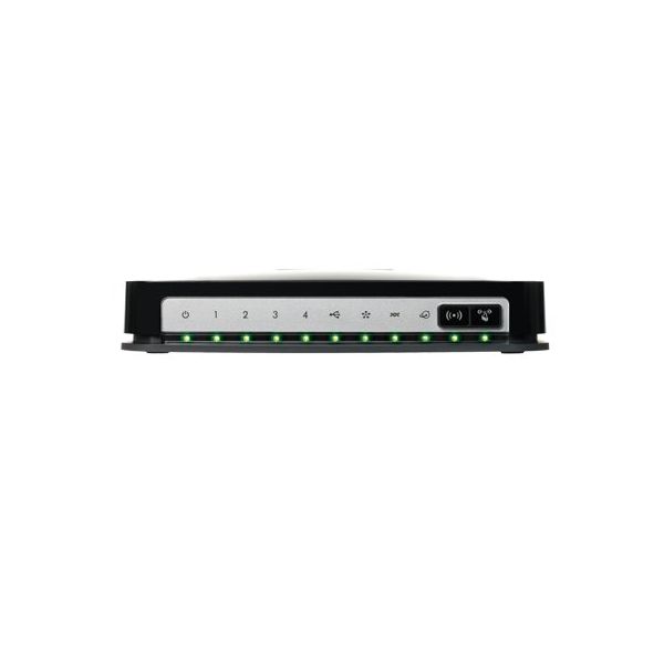 NETGEAR DGN2200 draadloze router Fast Ethernet Zwart (DGN2200B-100GRS) NETGEAR DGN2200 draadloze router Fast Ethernet Zwart