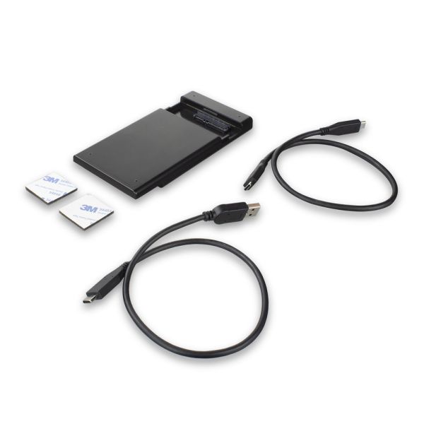 ACT AC1225 behuizing voor opslagstations HDD-/SSD-behuizing Zwart 2.5 (AC1225)