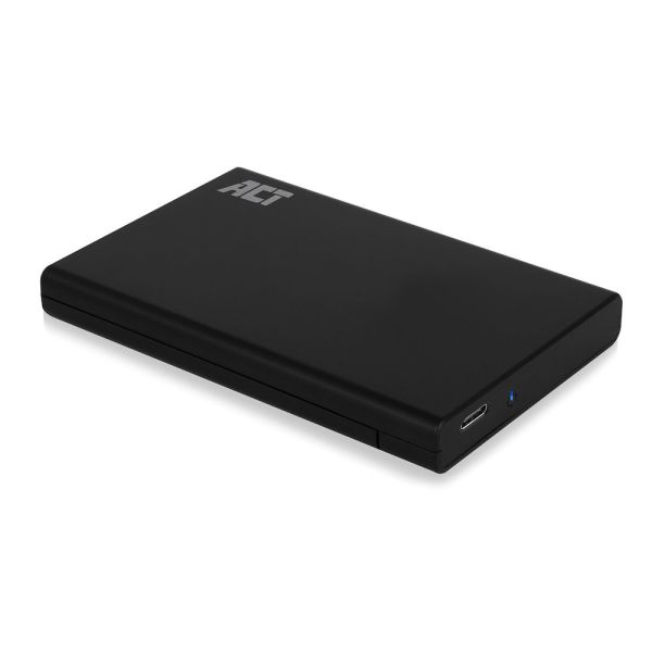 ACT AC1225 behuizing voor opslagstations HDD-/SSD-behuizing Zwart 2.5 (AC1225)