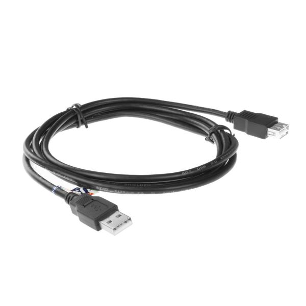 ACT AC3040 USB-kabel 1,8 m USB 2.0 USB A Zwart (AC3040)
