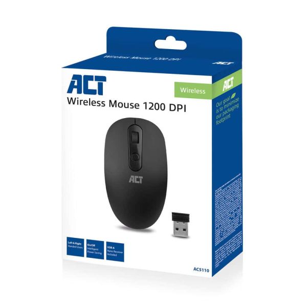 ACT Draadloze Muis 1200 DPI