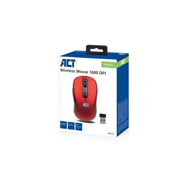 ACT AC5135 muis Rechtshandig RF Draadloos Optisch 1600 DPI (AC5135)