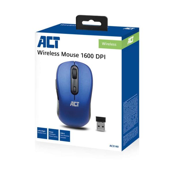 ACT AC5140 muis Rechtshandig RF Draadloos Optisch 1600 DPI (AC5140)