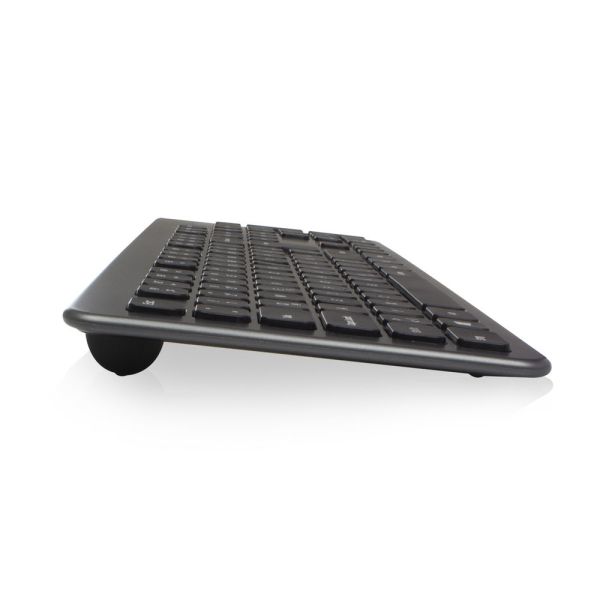 ACT AC5710 toetsenbord Inclusief muis RF Draadloos QWERTY UK International Zwart (AC5710)