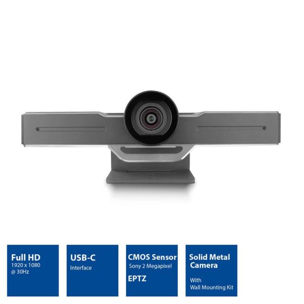 ACT AC7990 camera voor videoconferentie 2 MP Zwart 1920 x 1080 Pixels 30 fps CMOS 25,4 / 2,8 mm (1 / 2.8") (AC7990)